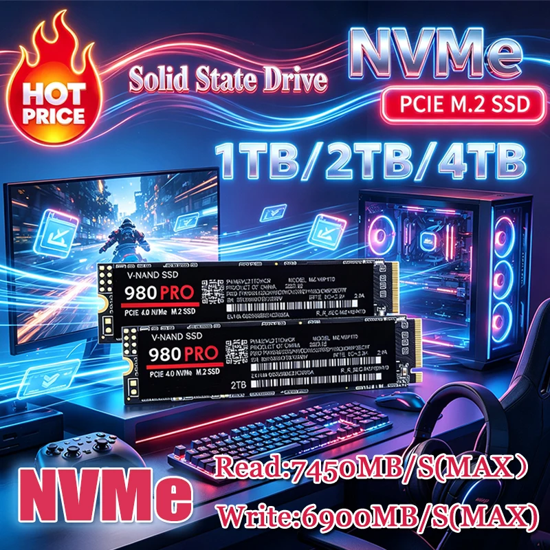Samsung Ssd 980 Pro - SSD NVMe 980 Pro M2 2280