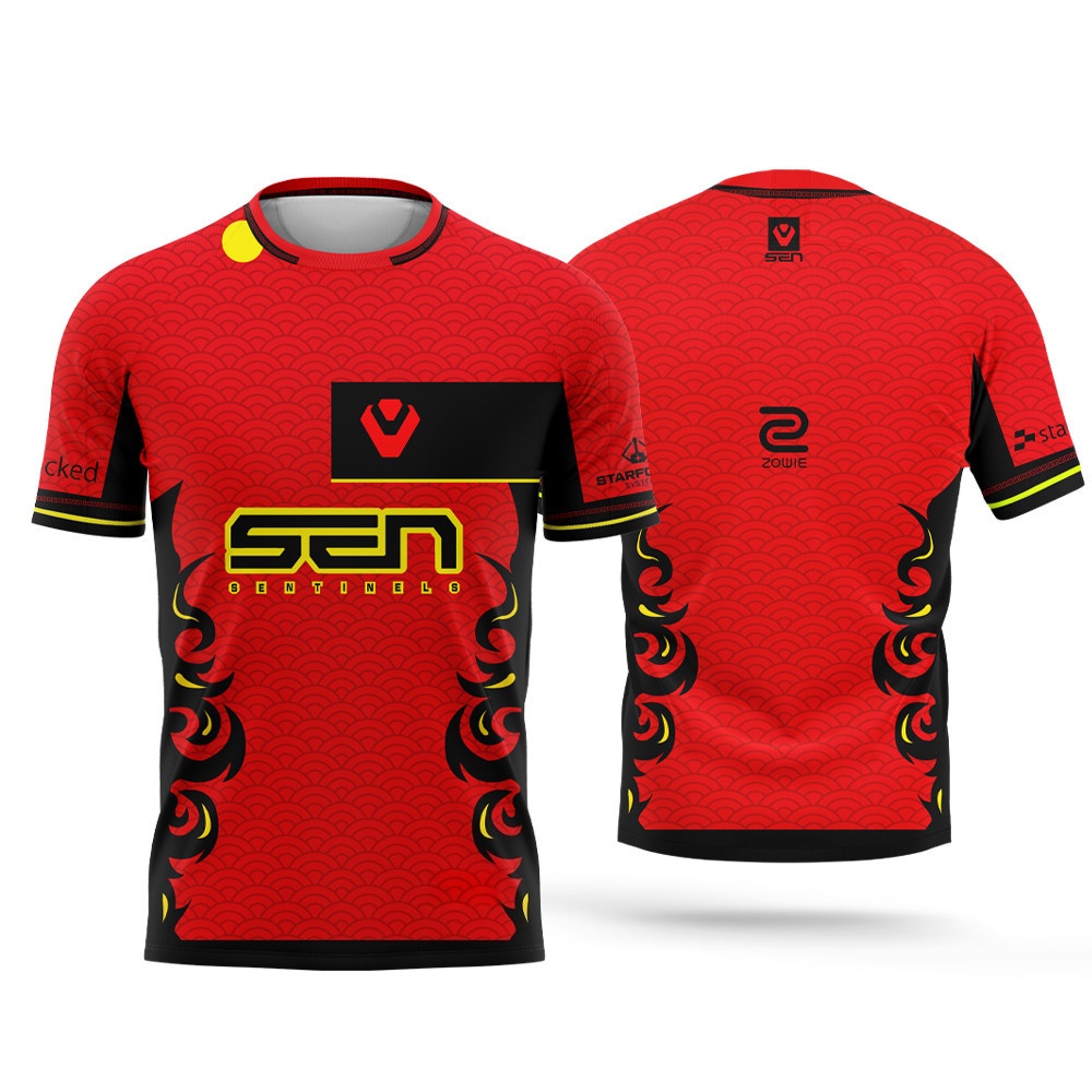 Esports Gaming Training - Maglia da Gaming Esports Sen Sentinels