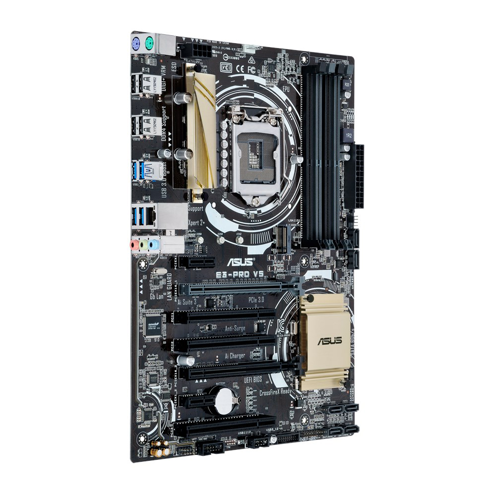 Scheda madre Asus E3-PRO V5 LG - Intel Cpu Core I5 recensione e prezzo