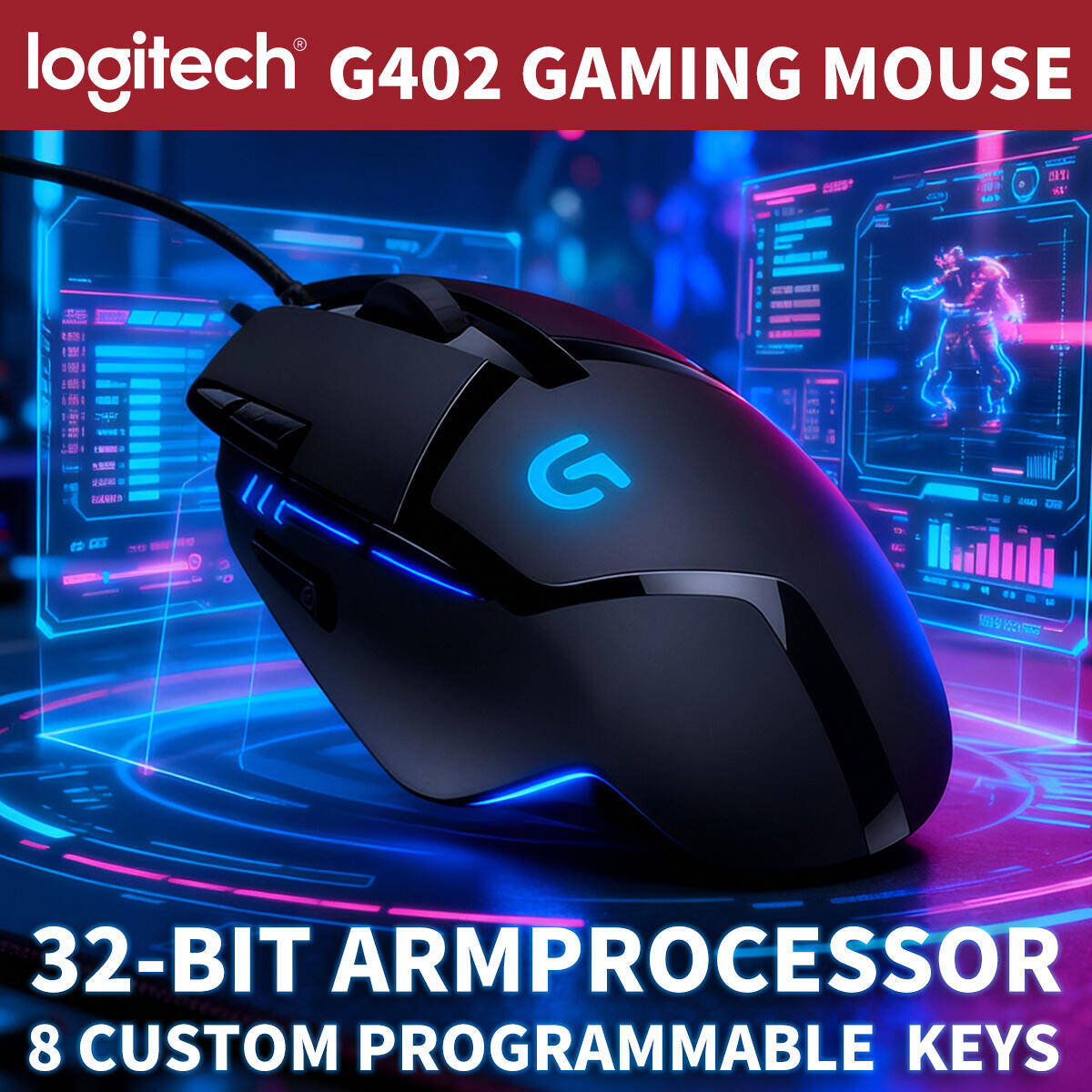 Mouse da Gaming Logitech G402  - Esports Gaming Training recensione e prezzo