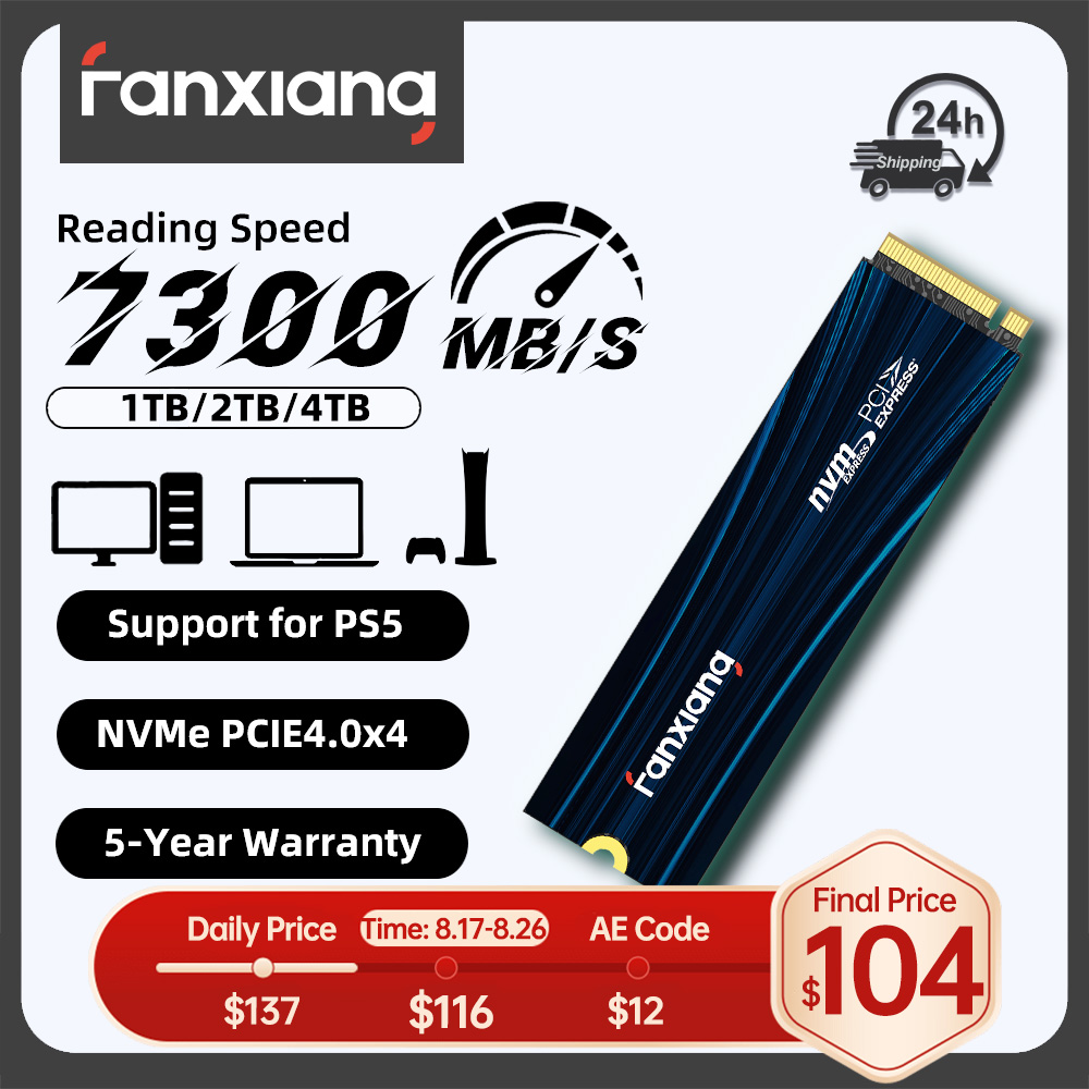 Fanxiang S880E/S880ER 7100MB/s - Samsung Ssd 980 Pro recensione e prezzo