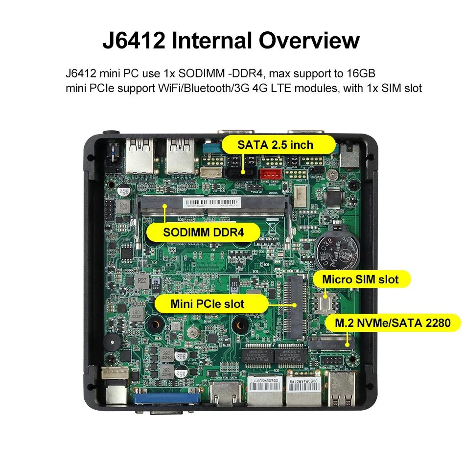 XCY Mini PC Intel Celeron J641 - Intel Cpu Core I5 recensione e prezzo