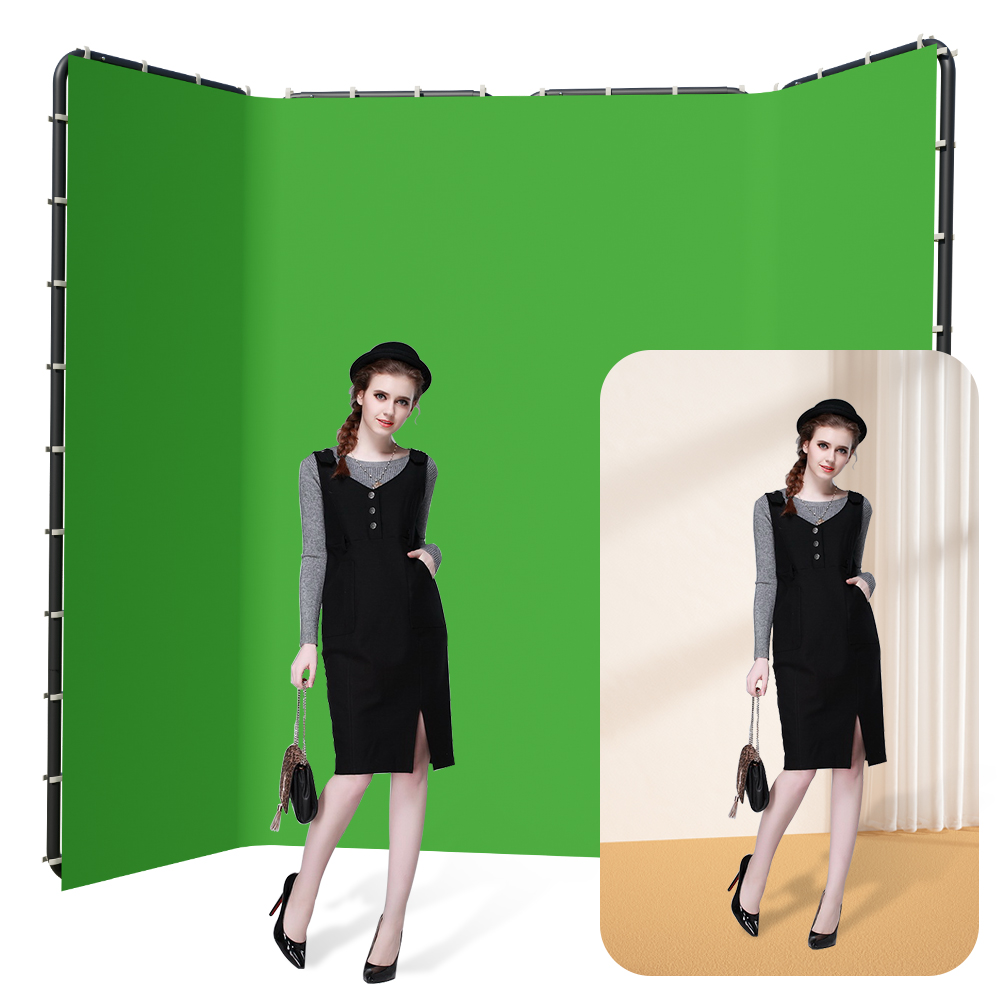 Supporto per sfondo fotografic - Green Screen Collapsible recensione e prezzo